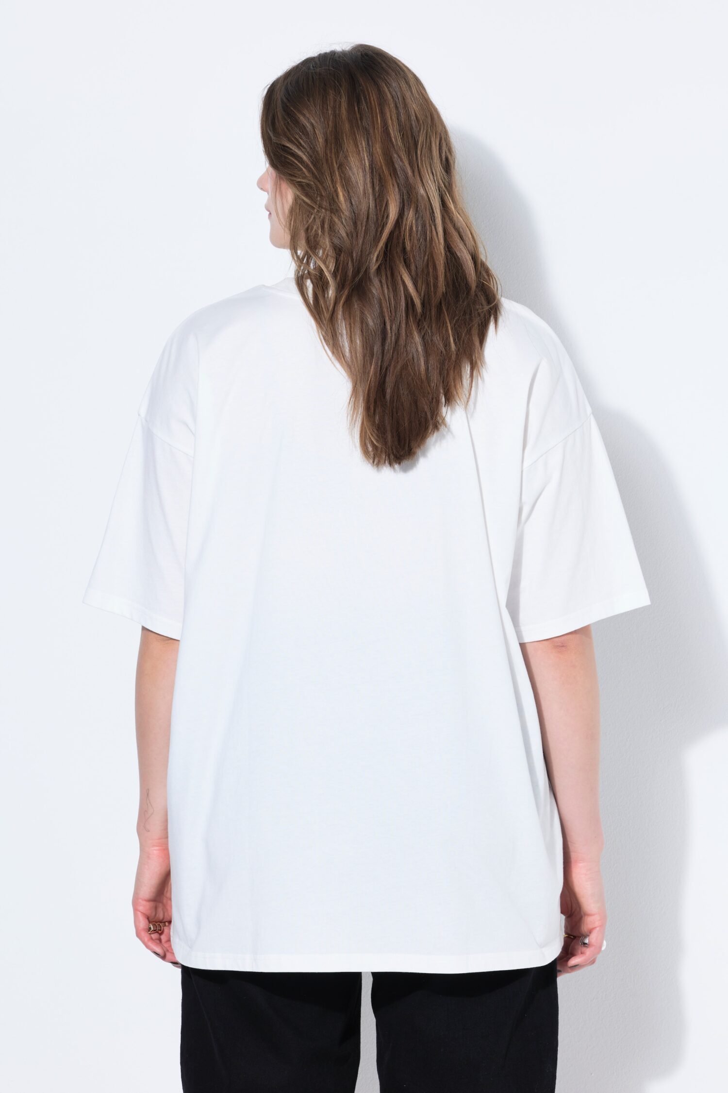 T-shirt oversized με τύπωμα Summer mood