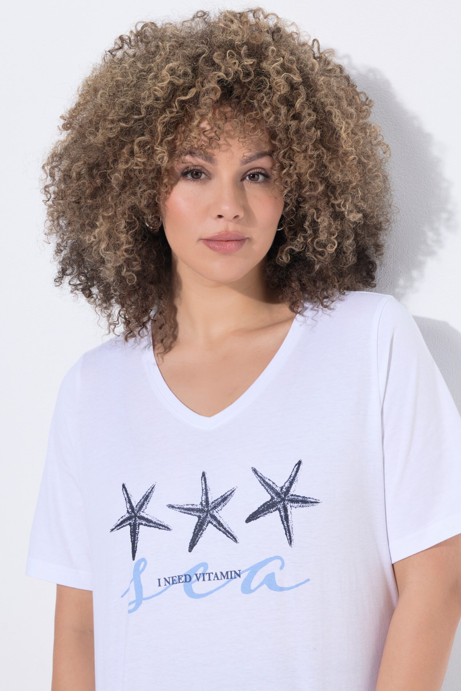 T-shirt σε κανονική εφαρμογή με τύπωμα