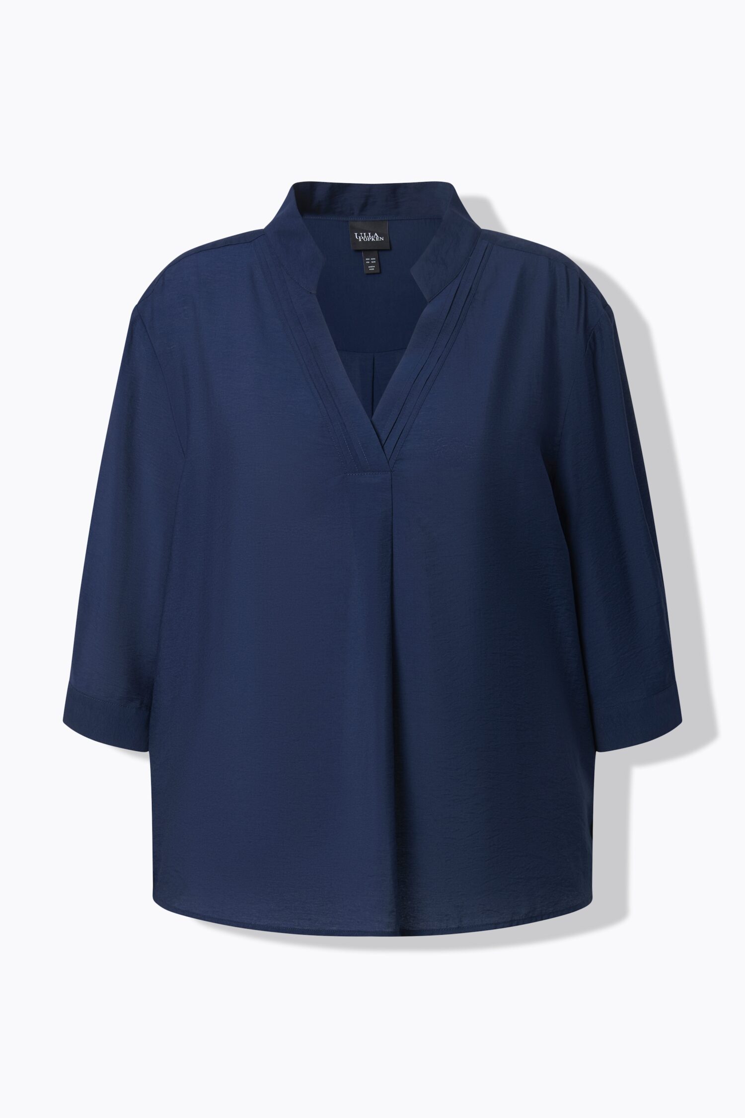 Τουνίκ oversized με όρθιο γιακά και μανίκια 3/4