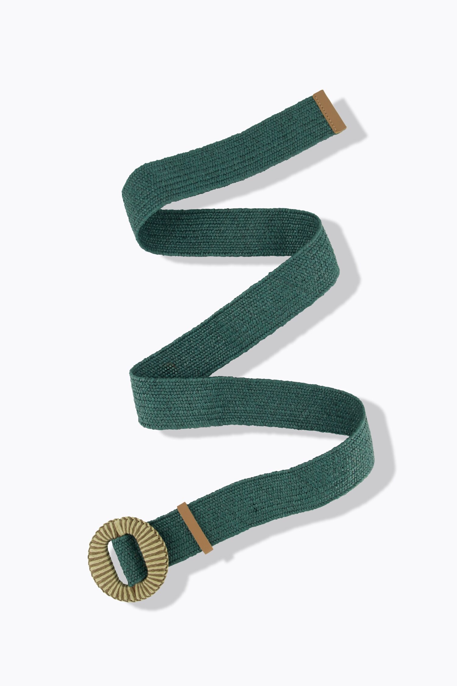 Ζώνη ελαστική με πλεκτή όψη