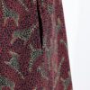 Φόρεμα σε γραμμή Α με λαιμόκοψη V και animal print