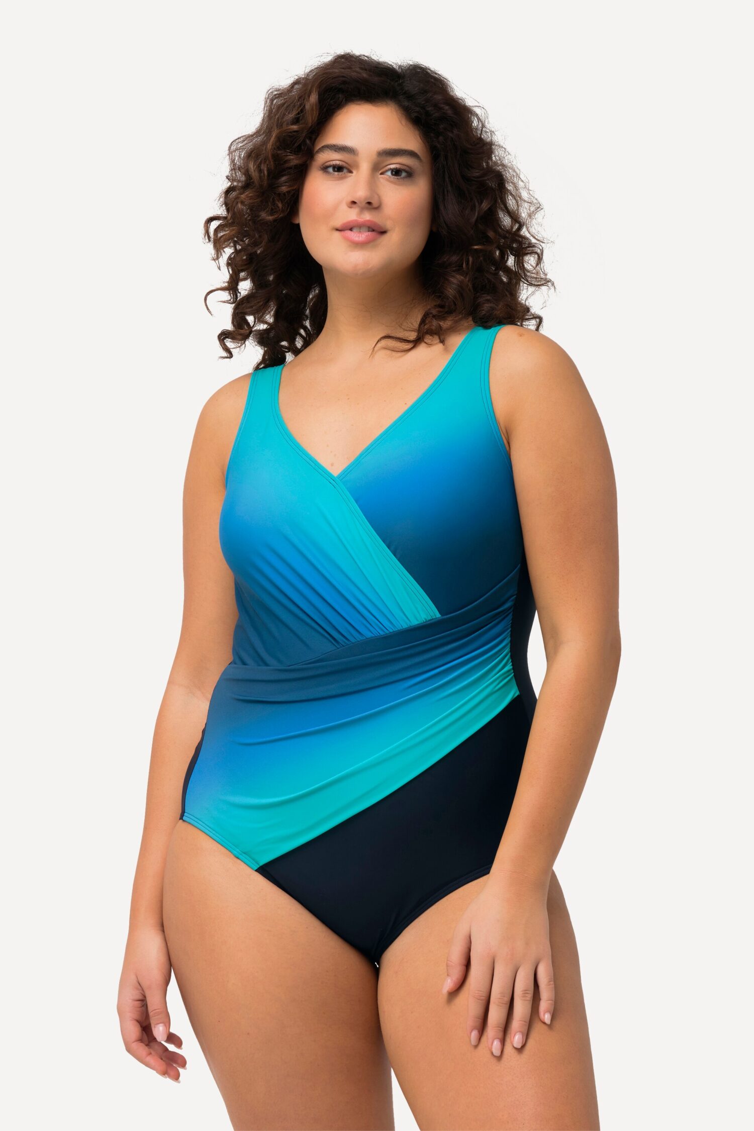 Μαγιό ολόσωμο με μαλακά cups και ντραπέ