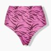 Μπικίνι σλιπ ψηλόμεσο με animal print