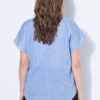 Μπλούζα oversized με γυαλιστερή λάμψη