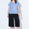 Μπλούζα oversized με γυαλιστερή λάμψη