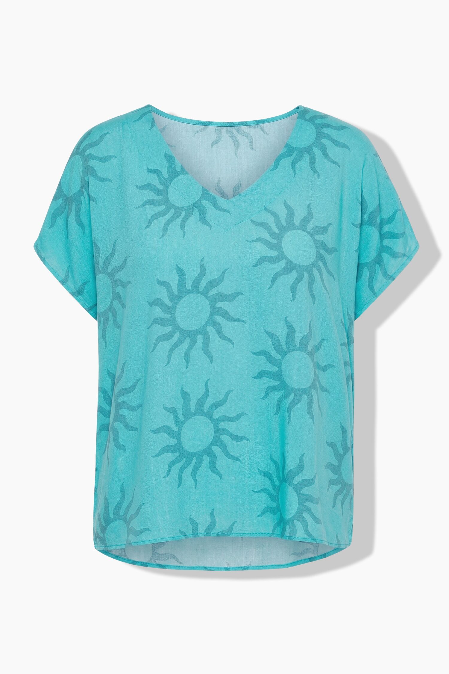 Μπλούζα oversized με σχέδιο SUN