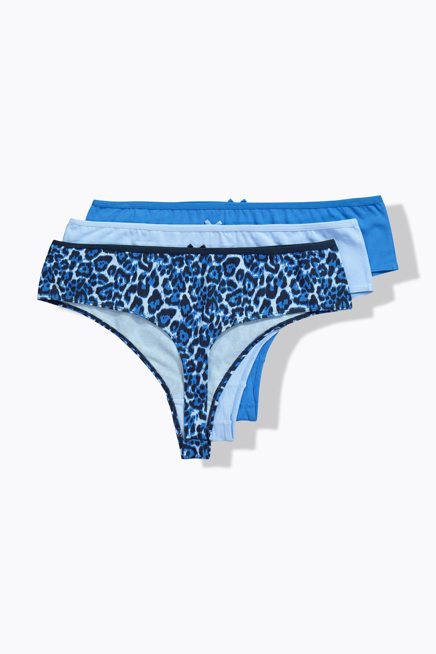Στρινγκ σε συσκευασία των 3 τεμαχίων, animal print/μονόχρωμα