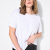 T-shirt Basic με στρογγυλή λαιμόκοψη