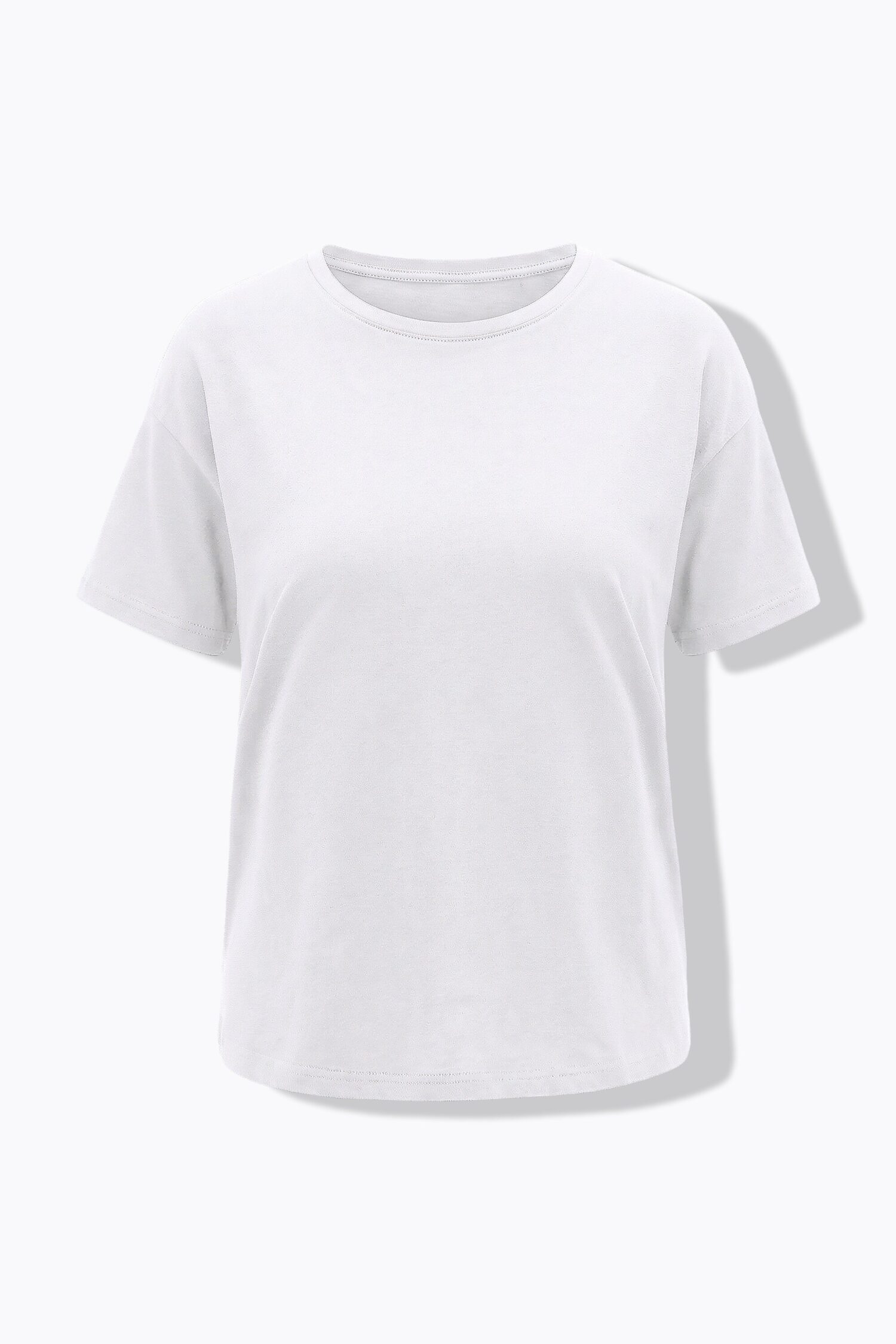 T-shirt Basic με στρογγυλή λαιμόκοψη
