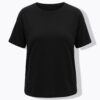 T-shirt Basic με στρογγυλή λαιμόκοψη