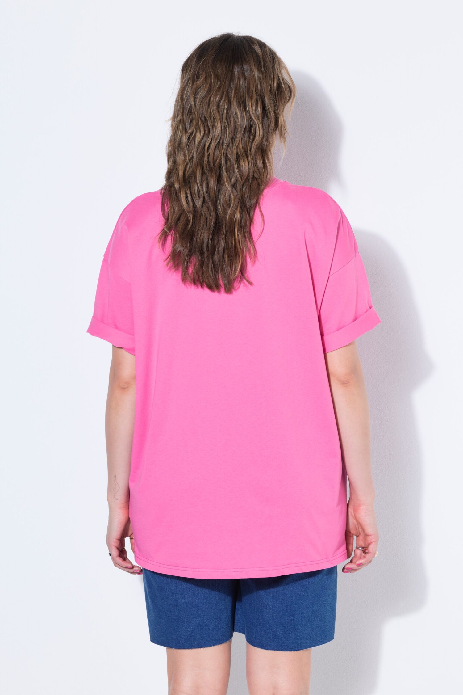 T-shirt oversized με σχέδιο 2015