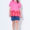 T-shirt oversized με σχέδιο 2015