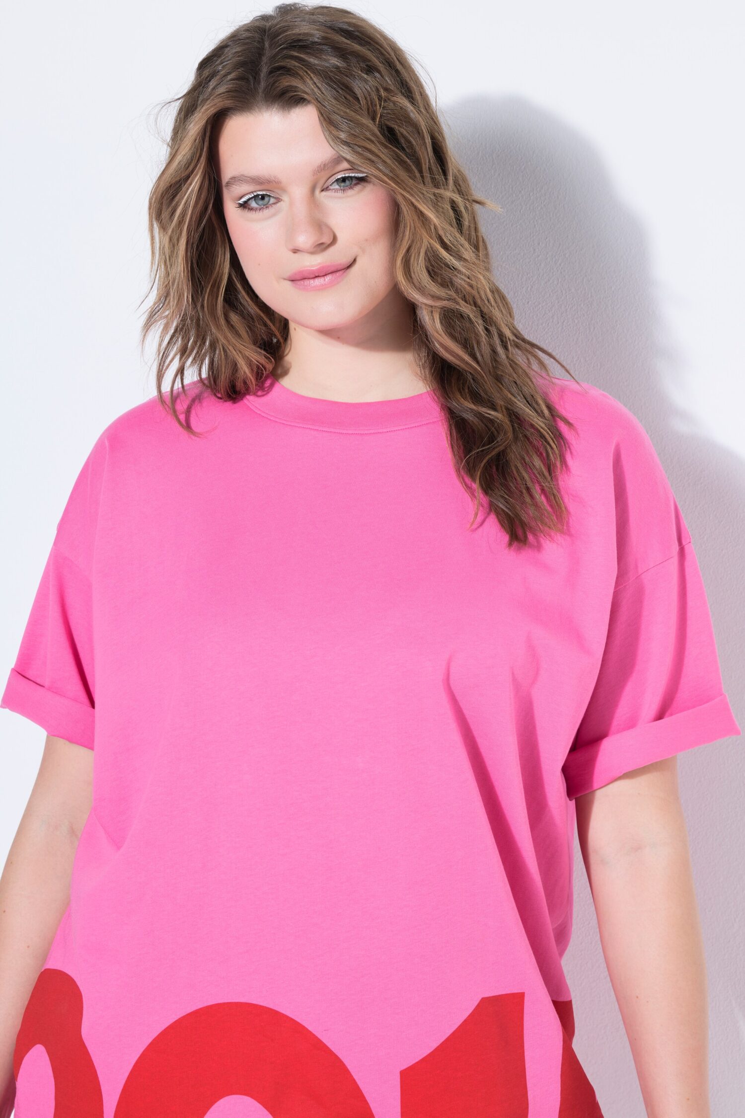 T-shirt oversized με σχέδιο 2015