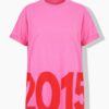 T-shirt oversized με σχέδιο 2015