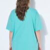 T-shirt oversized με τύπωμα lazy summer