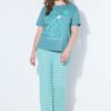 T-shirt oversized με τύπωμα "wanna have sun"