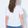 T-shirt oversized με τύπωμα "wanna have sun"