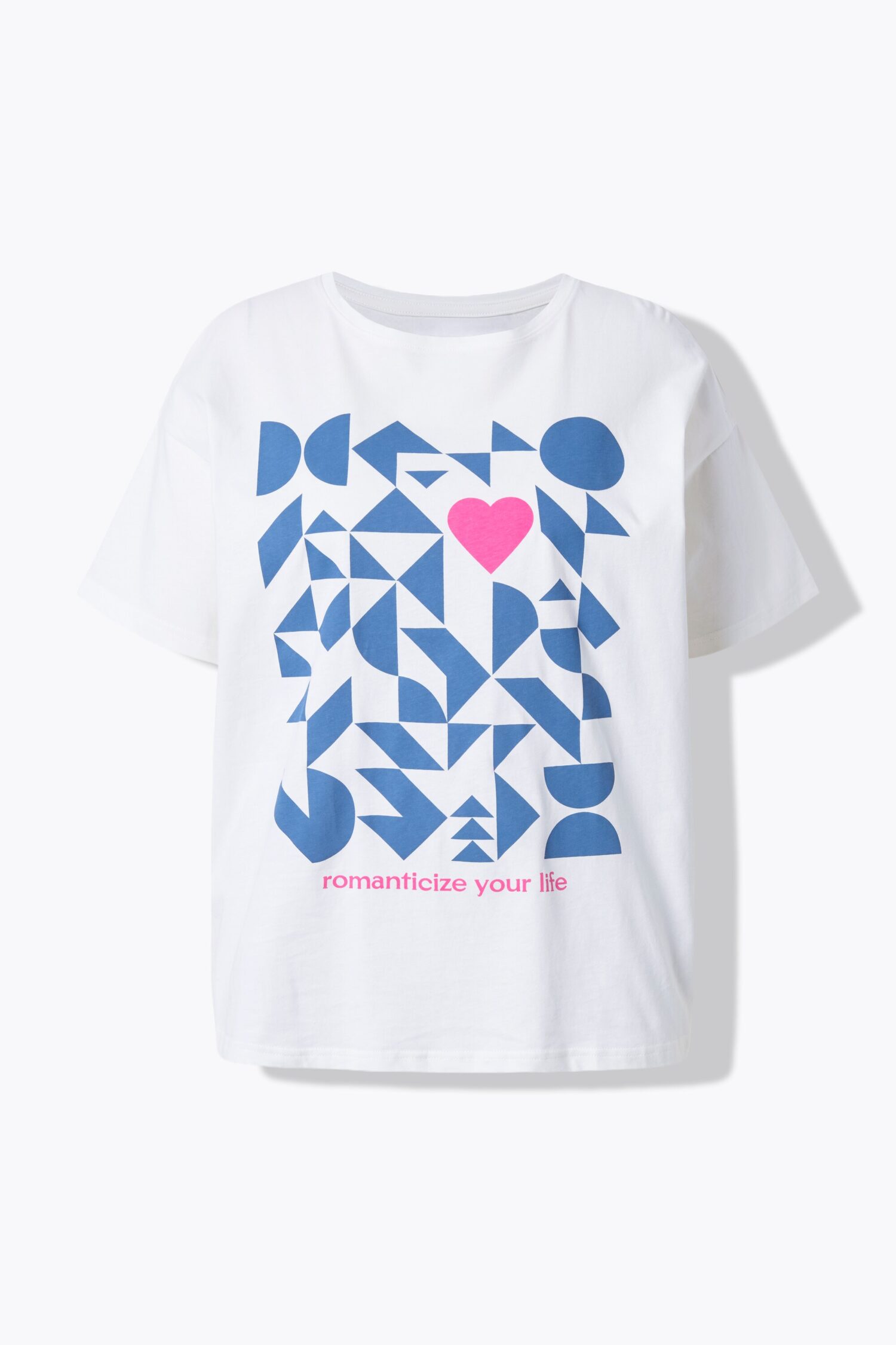 T-shirt oversized με τύπωμα "wanna have sun"