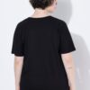 Μπλούζα oversized με κέντημα στο τελείωμα