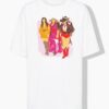 T-shirt oversized με τύπωμα Lady