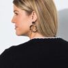 Ζακέτα με διακοσμητική λεπτομέρεια στις άκρες και μανίκια 3/4