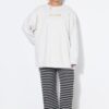 Μπλούζα φούτερ oversized με τύπωμα Cool & Kind