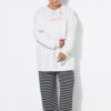 Μπλούζα φούτερ oversized με τύπωμα Cool & Kind