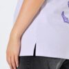 Μπλούζα κοντομάνικη oversized με τύπωμα στην πλάτη
