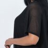 Μπλούζα με κλασική εφαρμογή κι ελαστικό balloon τελείωμα
