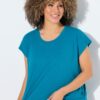 Μπλούζα oversized με χαμηλούς ώμους