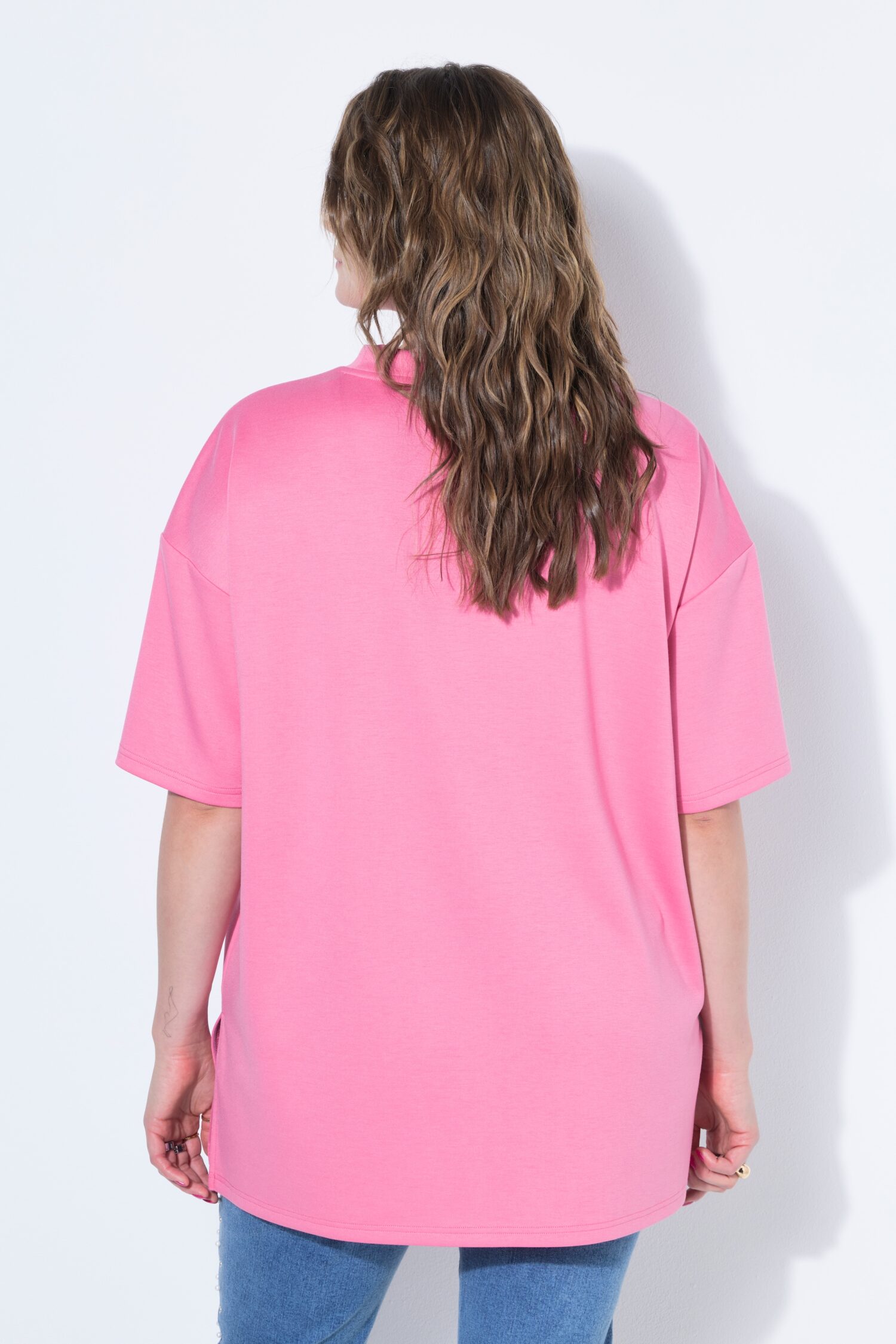 Μπλούζα oversized με χαμηλούς ώμους
