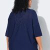 Μπλούζα oversized με κοντά μανίκια