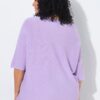 Μπλούζα oversized με κοντά μανίκια