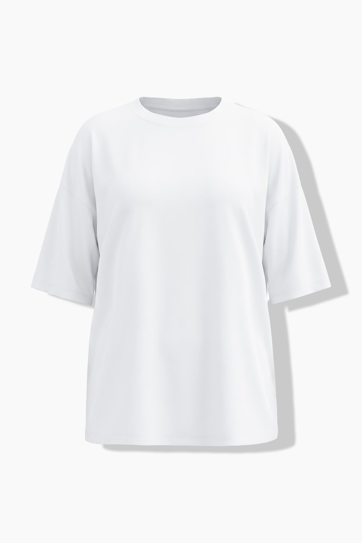 Μπλούζα oversized με κρόσσια από χάντρες στην πλάτη