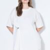 Μπλούζα oversized με μεταλλική λεπτομέρεια στη μέση