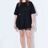 Μπλούζα oversized με μεταλλική λεπτομέρεια στη μέση
