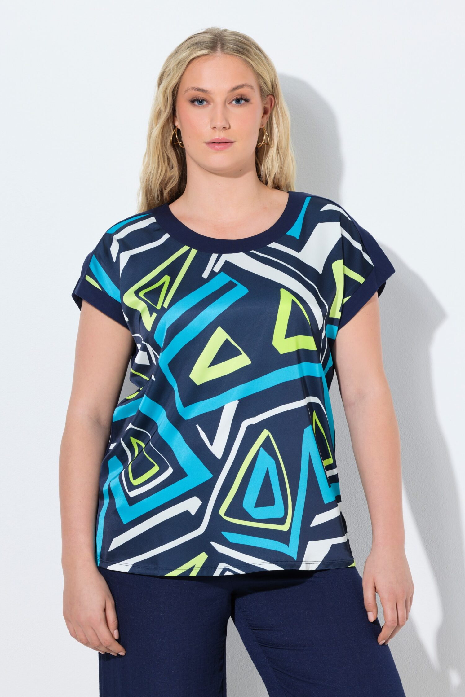 Μπλούζα oversized με print στο μπροστινό μέρος