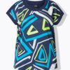 Μπλούζα oversized με print στο μπροστινό μέρος