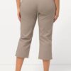 Παντελόνι capri Bengalin, με ελαστική μέση
