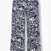 Παντελόνι με pull-on σε ίσια γραμμή με animal print