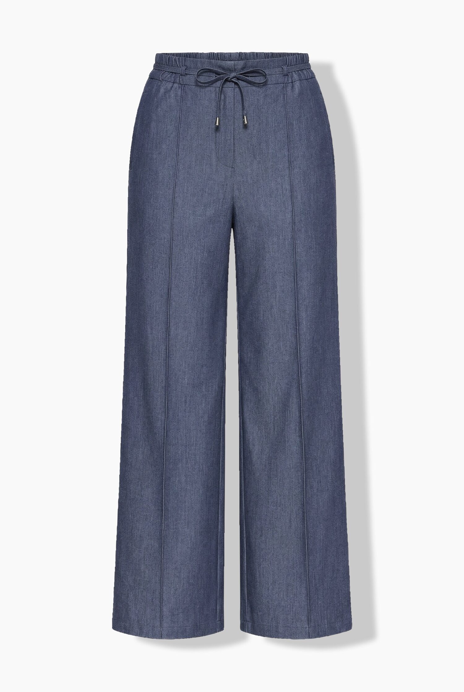 Παντελόνι σε denim look με ελαστική μέση