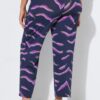 Παντελόνι Sienna με animal print και στενό τελείωμα