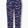 Παντελόνι Sienna με animal print και στενό τελείωμα