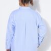Πουκάμισο oversized με στρογγυλεμένο τελείωμα