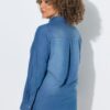 Πουκάμισο σε denim look με μακριά μανίκια