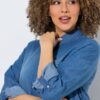 Πουκάμισο σε denim look με μακριά μανίκια