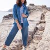 Πουκάμισο σε denim look με μακριά μανίκια
