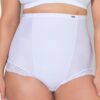 Σλιπ bodyforming, ψηλόμεσο με διάφανη δαντέλα