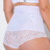 Σλιπ bodyforming, ψηλόμεσο με διάφανη δαντέλα