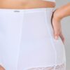 Σλιπ bodyforming, ψηλόμεσο με διάφανη δαντέλα